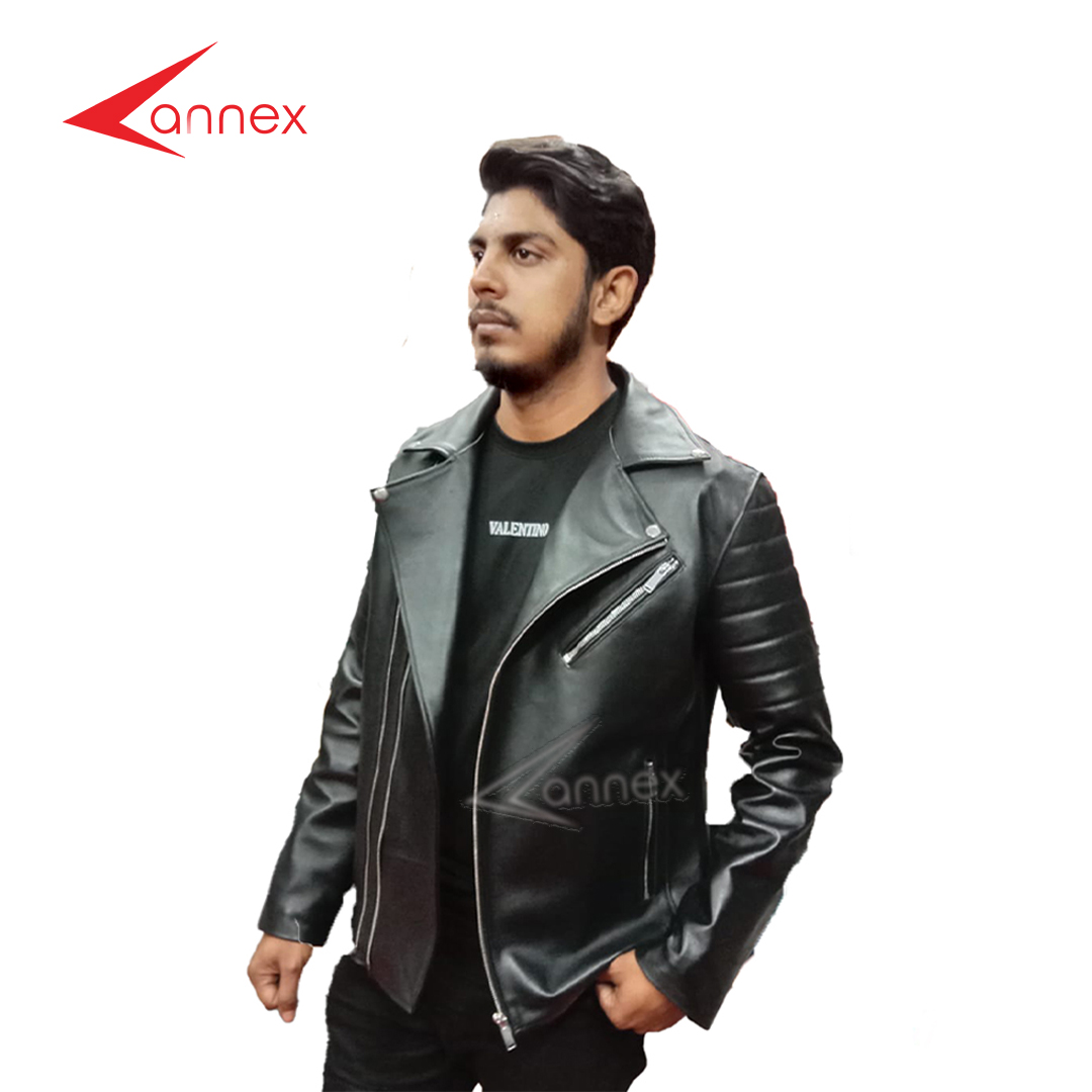 Men's Biker  Leather Jacket