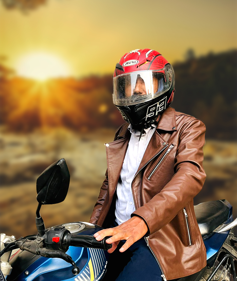 Leather Biker Jacket