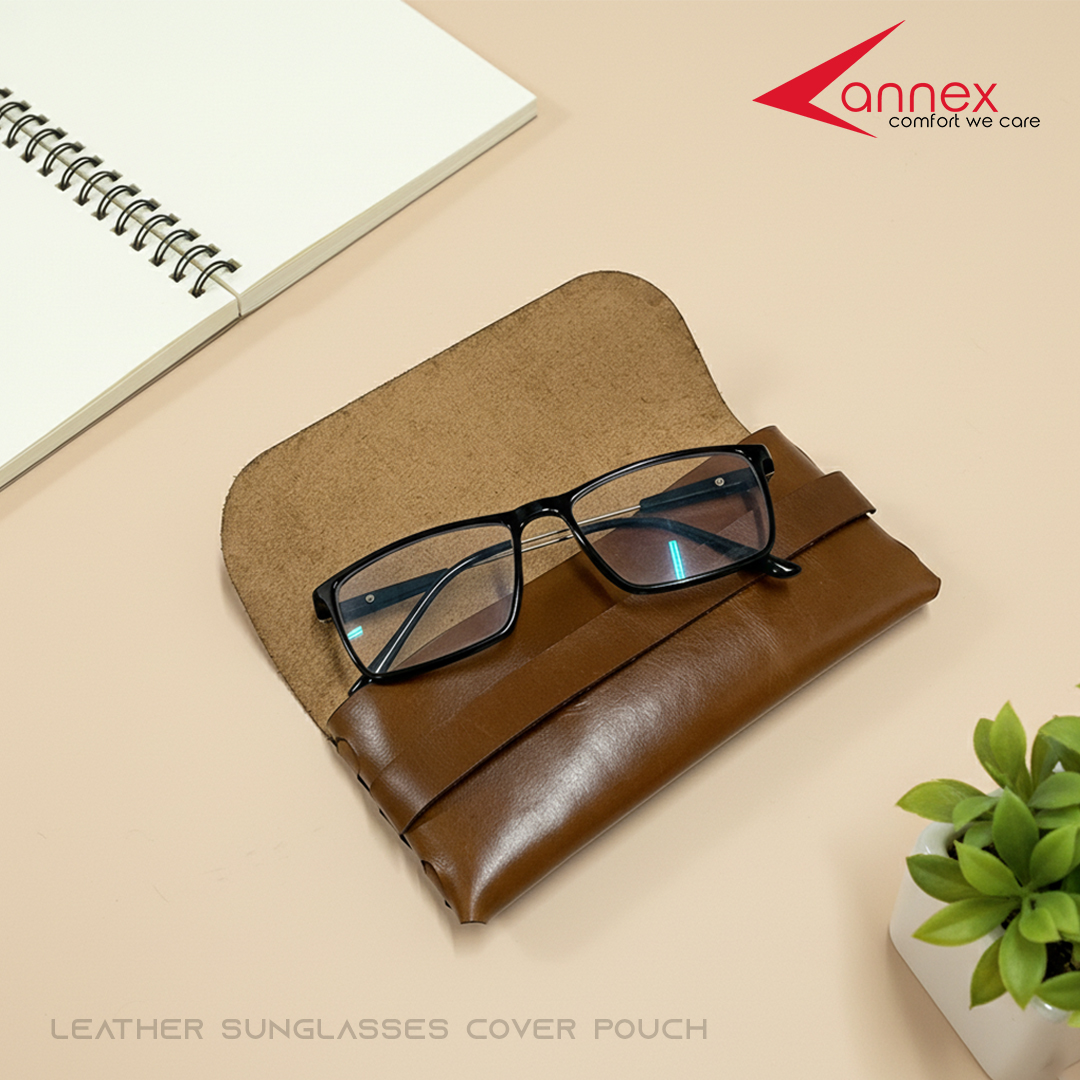 LEATHER GLASS COVER